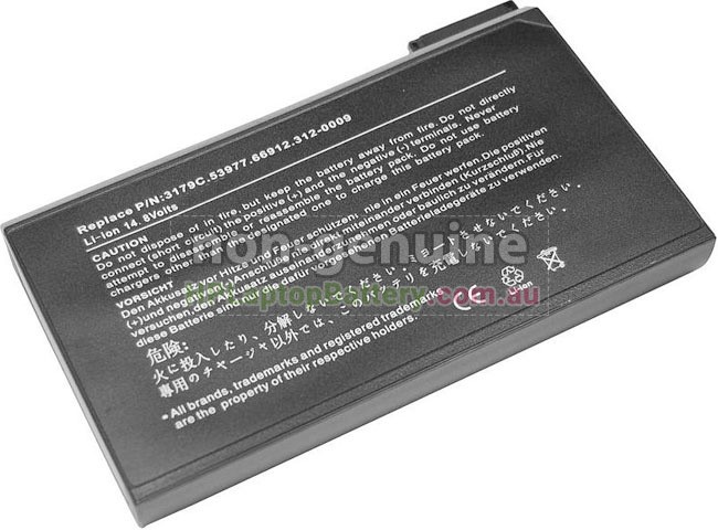 Battery for Dell 66912 laptop
