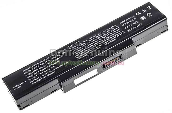 Battery for MSI GX400X laptop