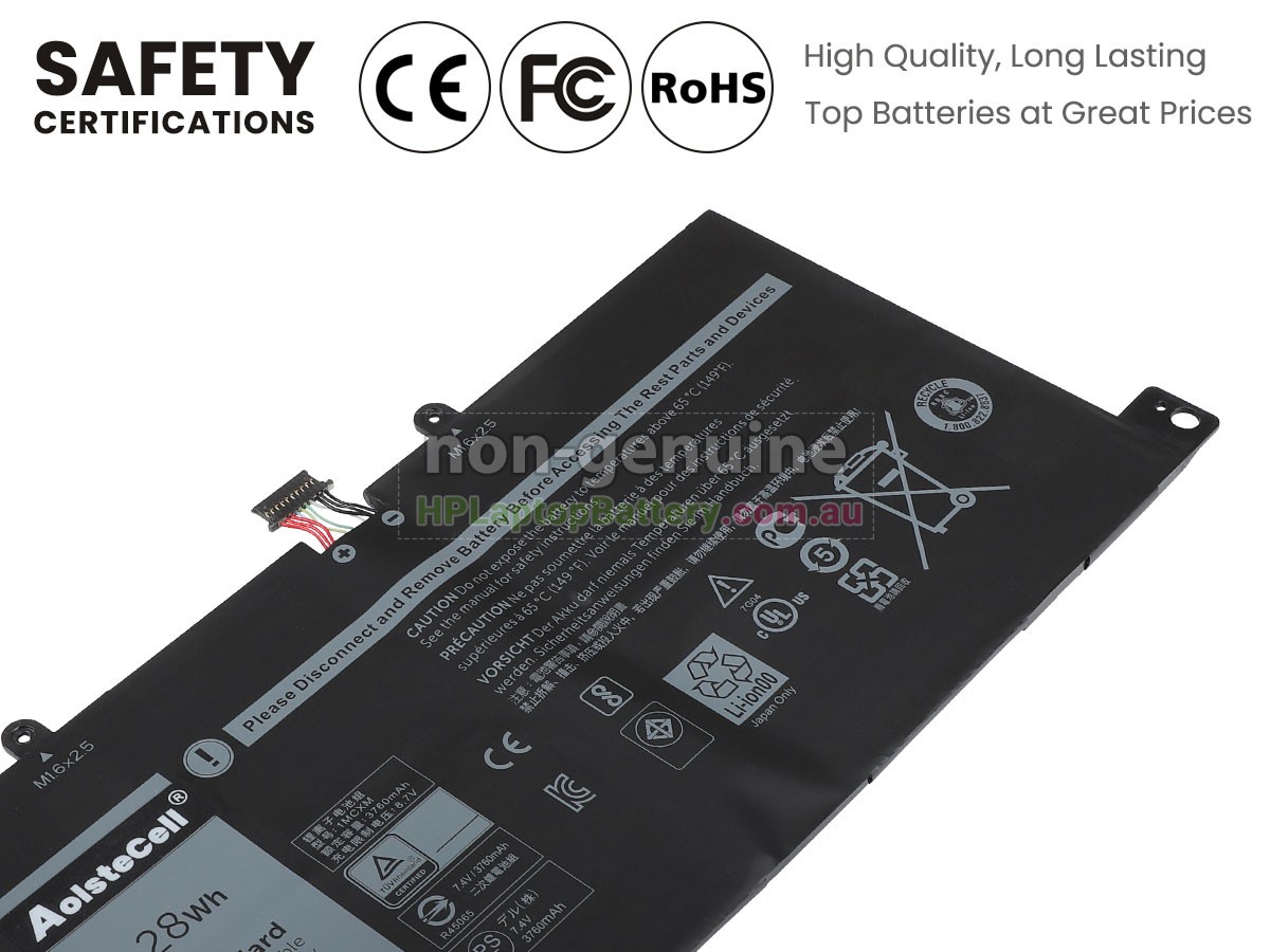 Battery for Dell 1MCXM laptop