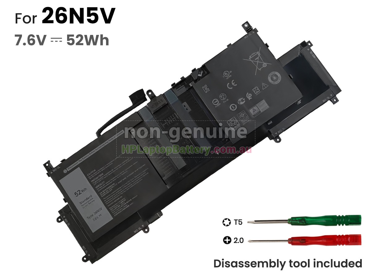 Battery for Dell 26N5V laptop