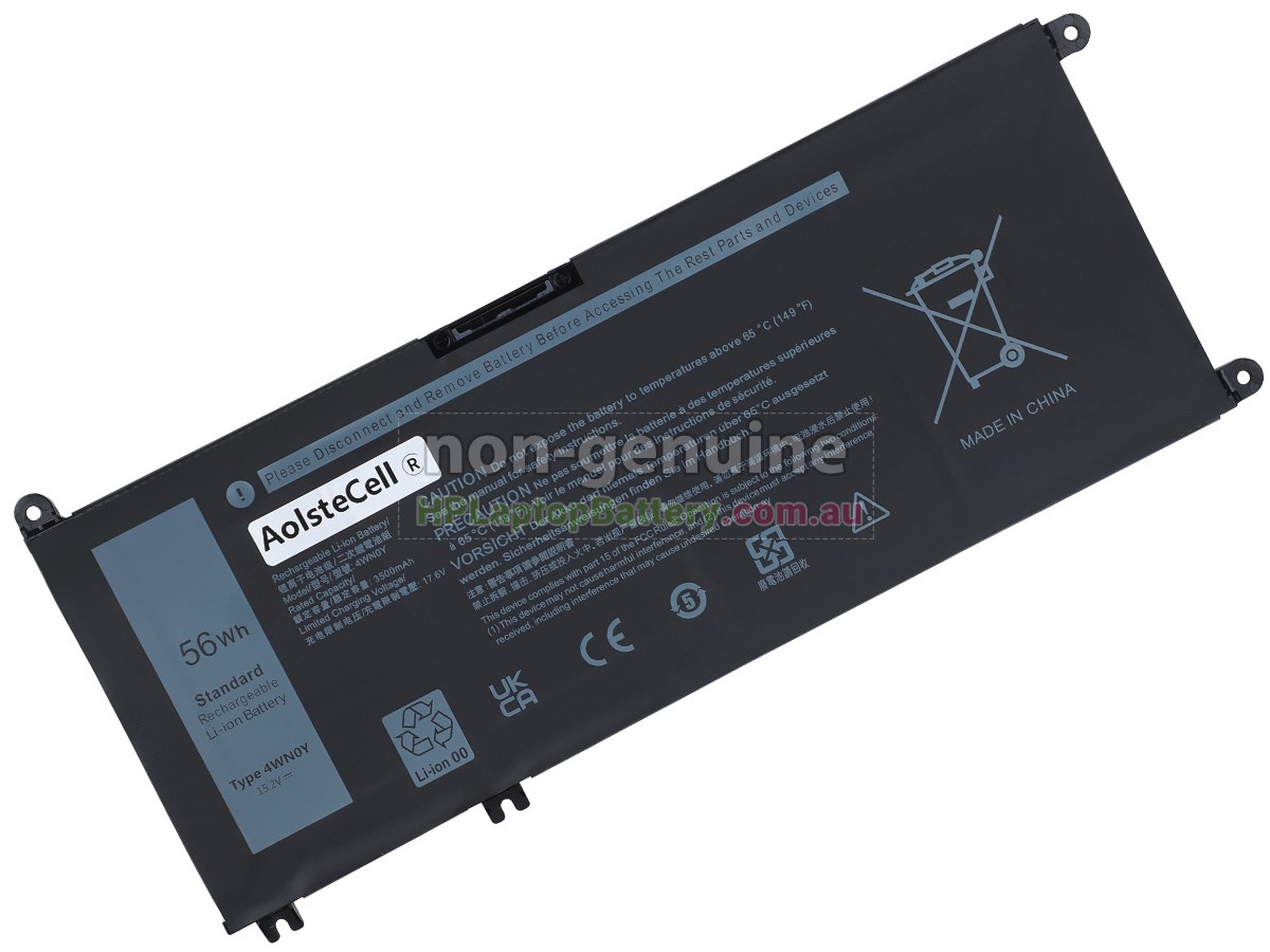 Battery for Dell 9P3NW laptop