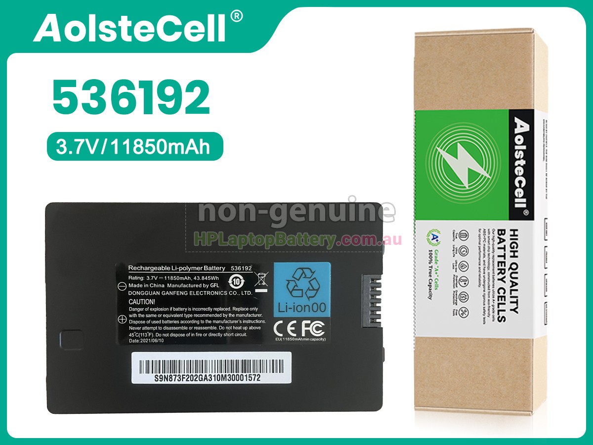 Battery for MSI 536192 laptop