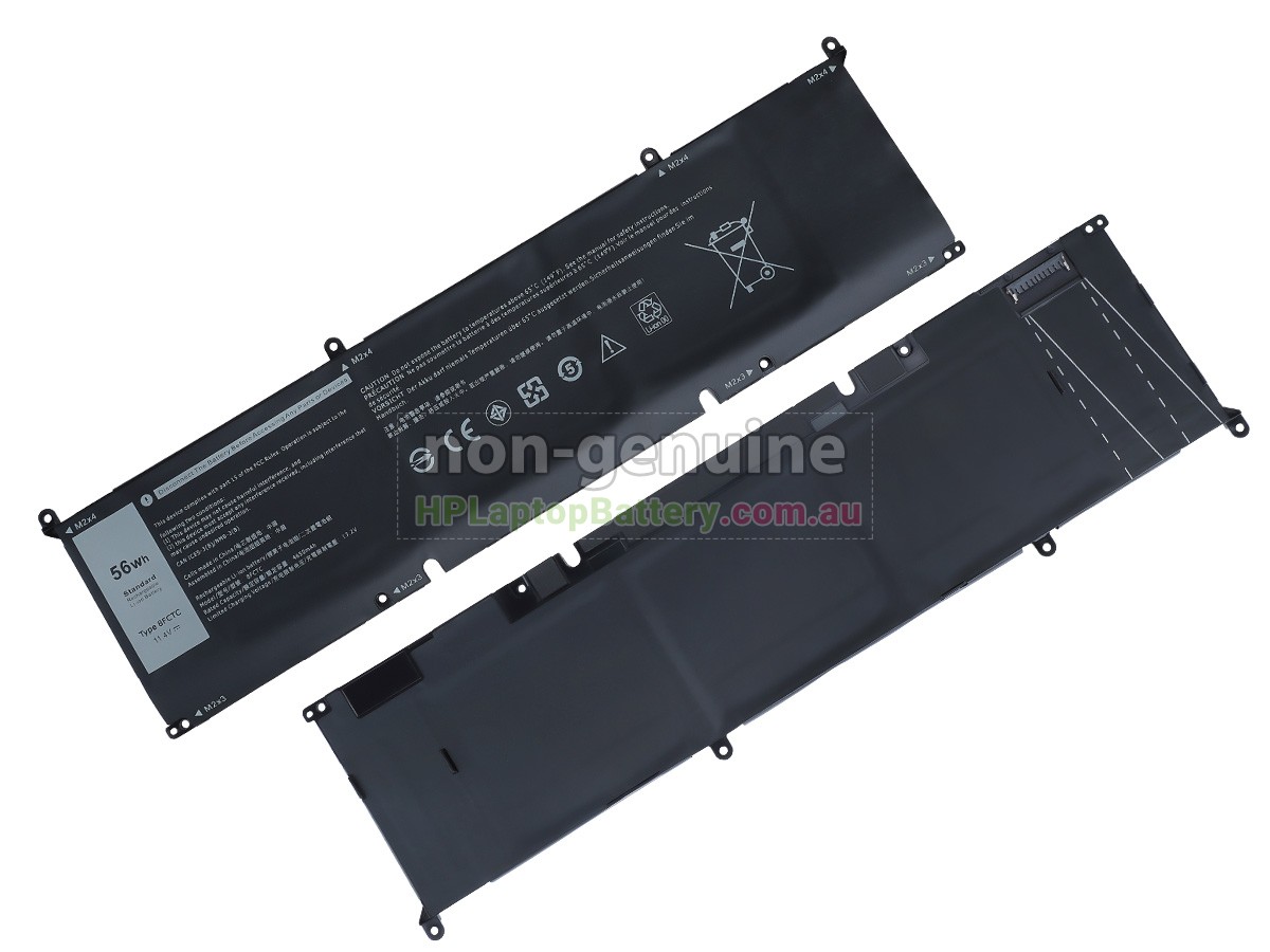Battery for Dell P106F laptop