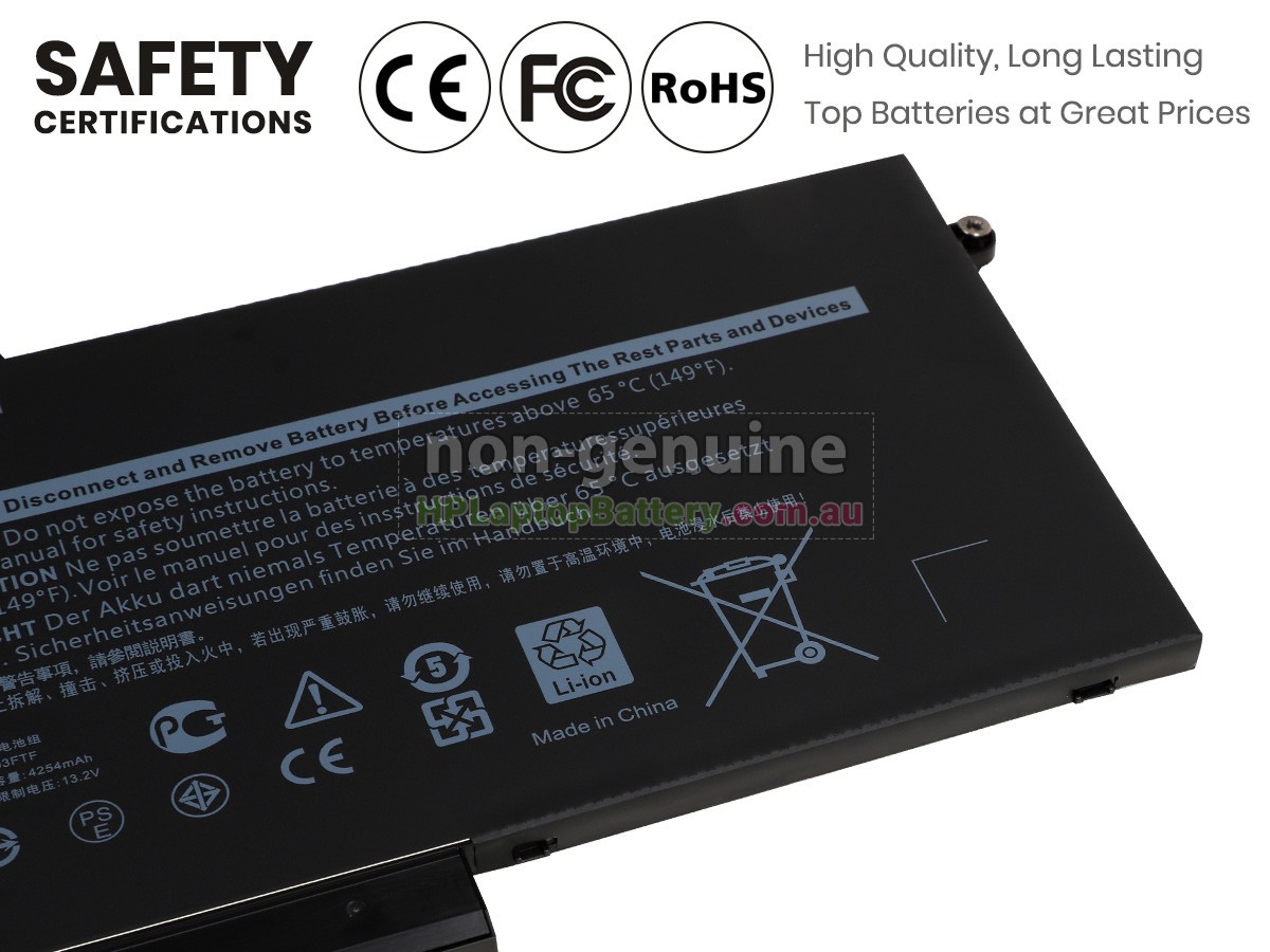 Battery for Dell D4CMT laptop
