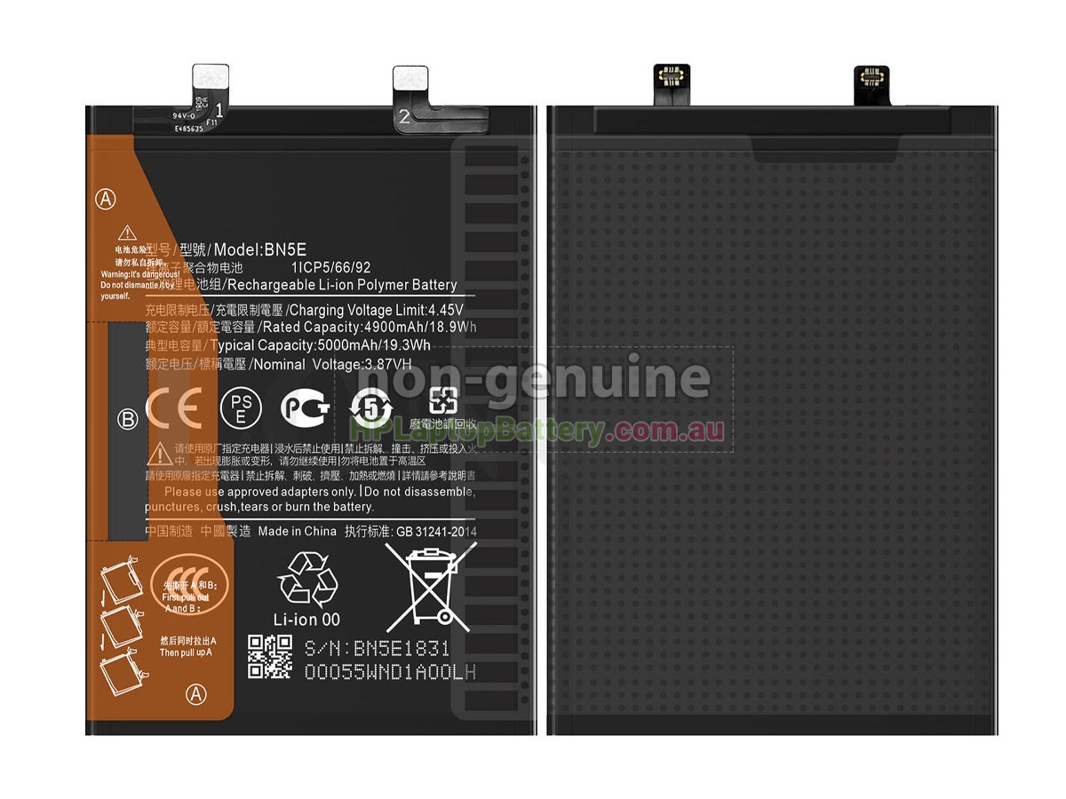 Battery for XiaoMi BN5E laptop