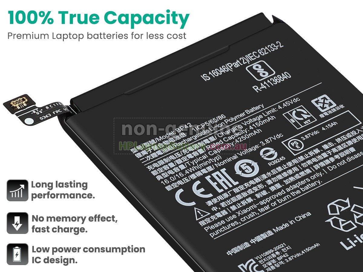 Battery for XiaoMi MI 11 LITE laptop