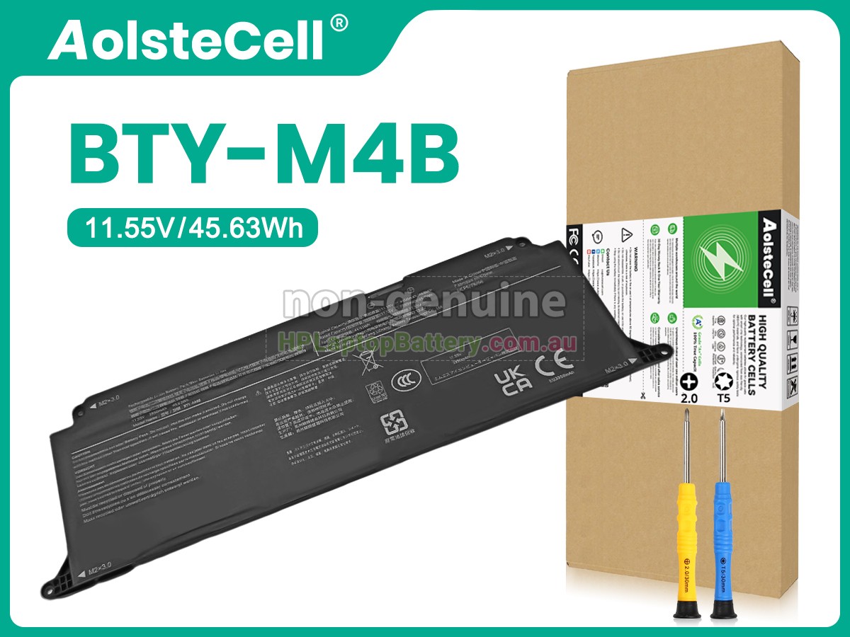 Battery for MSI BTY-M4B laptop