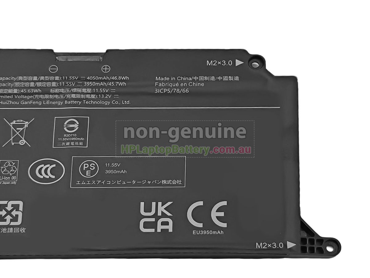 Battery for MSI BTY-M4B laptop