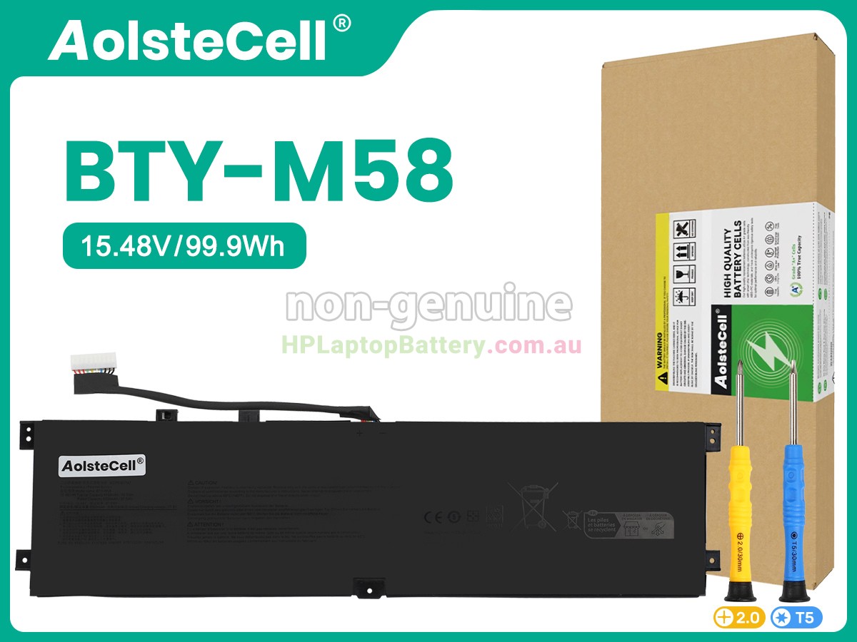 Battery for MSI PRESTIGE 16 AI STUDIO B1VGG-047FR laptop