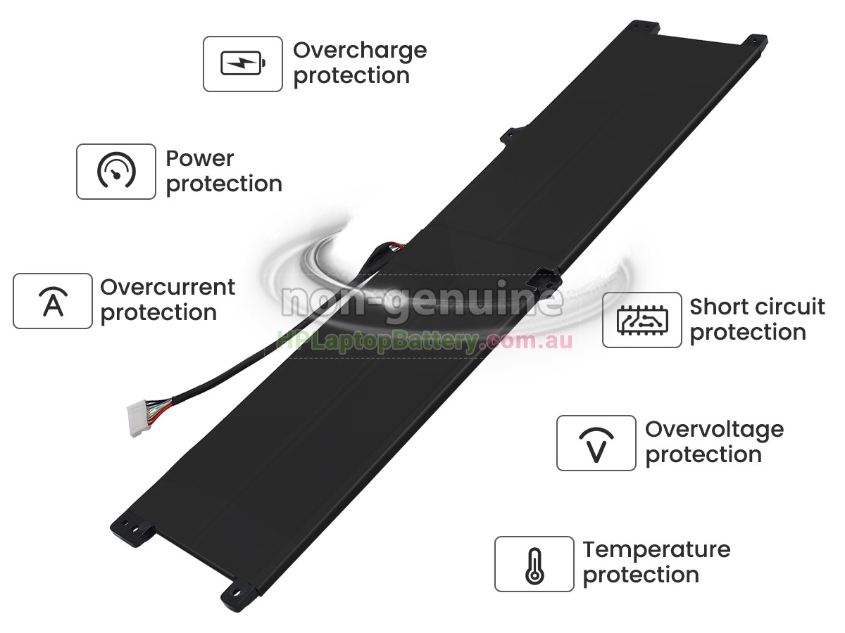 Battery for MSI BTY-M5A laptop