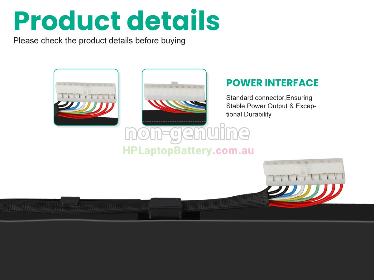 Battery for MSI BTY-M6M3 laptop