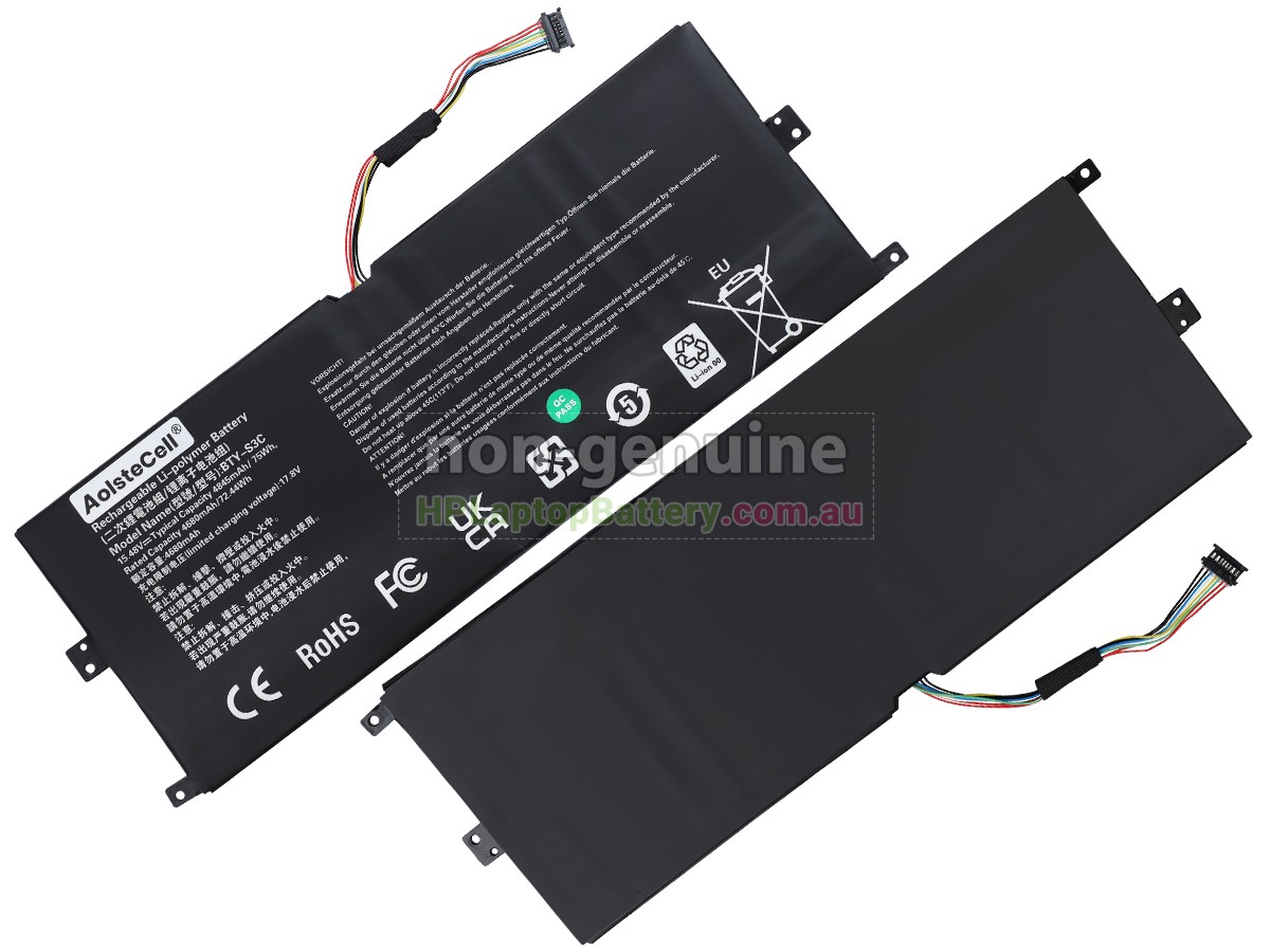 Battery for MSI PRESTIGE 13 EVO A13M-235TH laptop