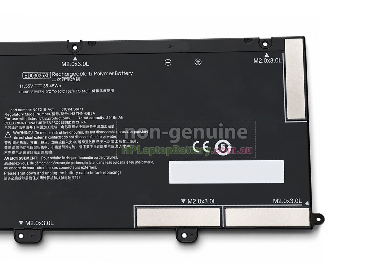 Battery for HP ED03035XL laptop