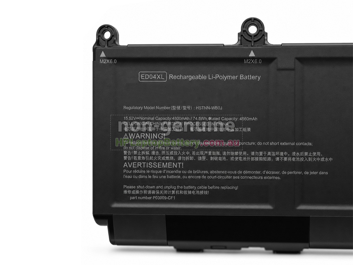 Battery for HP ED04XL laptop