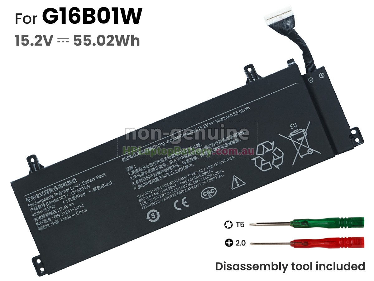 Battery for XiaoMi RMG2212-AI laptop