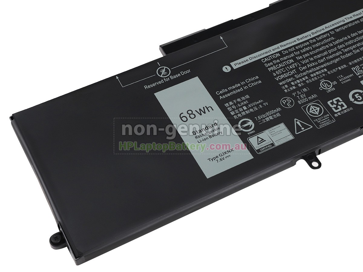 Battery for Dell 0GJKNX laptop