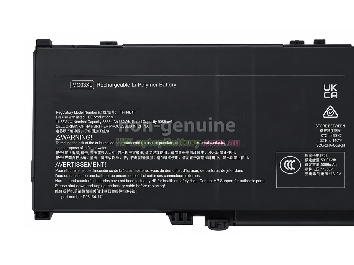 Battery for HP EliteBook 8 G1A 14 INCH Notebook NEXT GEN AI PC laptop