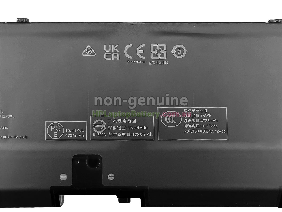 Battery for HP MW08077XL laptop