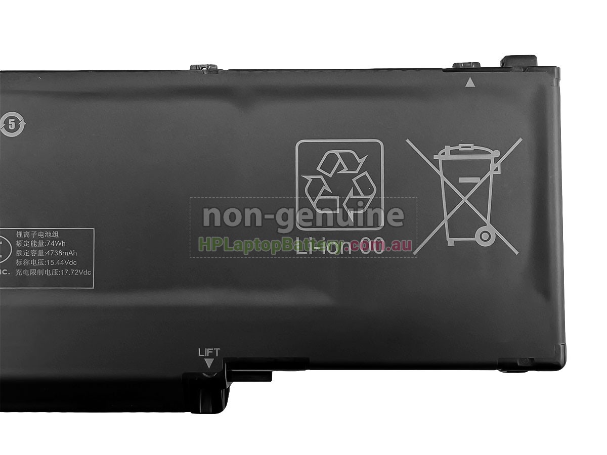 Battery for HP MW08077XL laptop