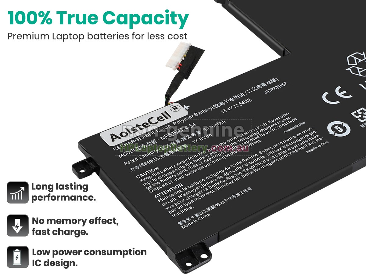 Battery for Gigabyte G5 MF5 laptop