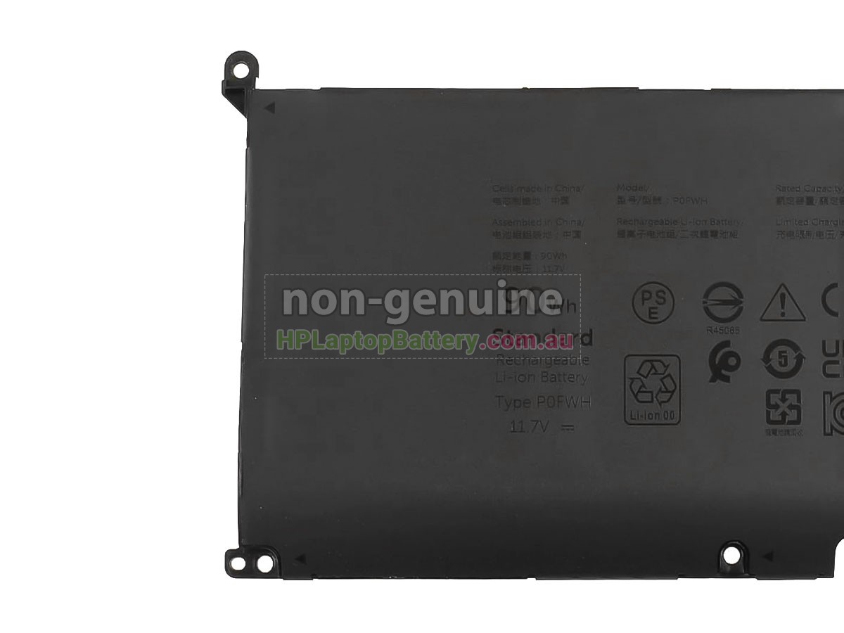 Battery for Dell P133F001 laptop