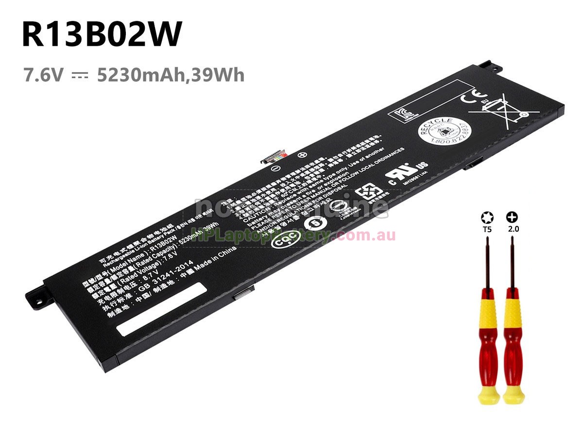 Battery for XiaoMi MI AIR 13.3 laptop