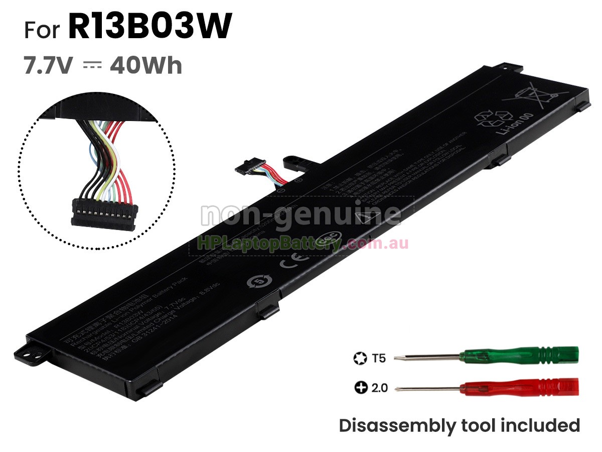 Battery for XiaoMi R13B03W laptop
