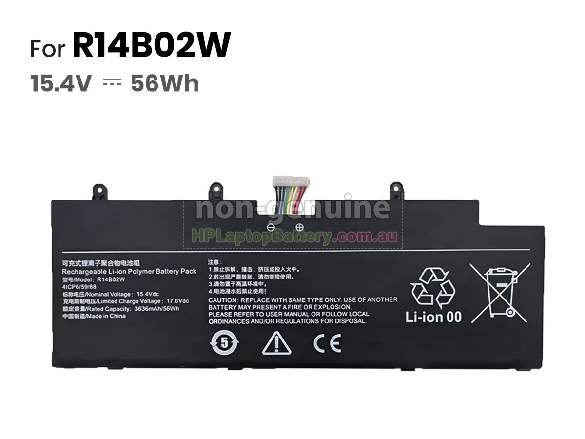 Battery for XiaoMi RMA2201-AG 2021 laptop