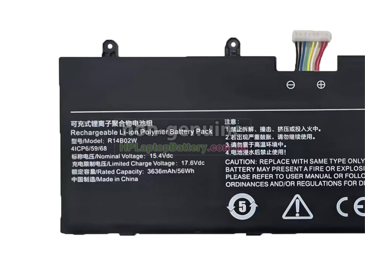 Battery for XiaoMi RMA2201-AG 2021 laptop