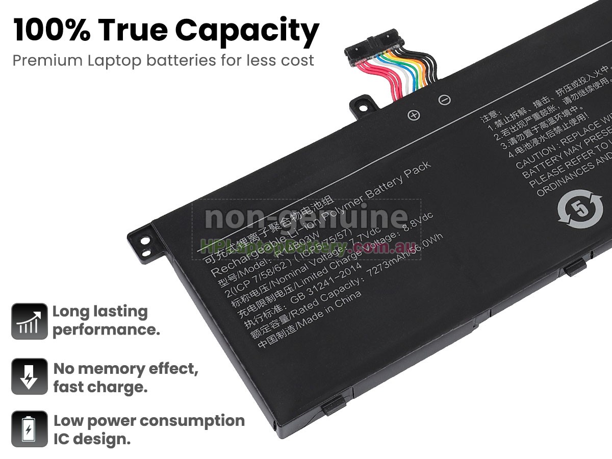 Battery for XiaoMi R14B03W(2ICP5/75/56) laptop