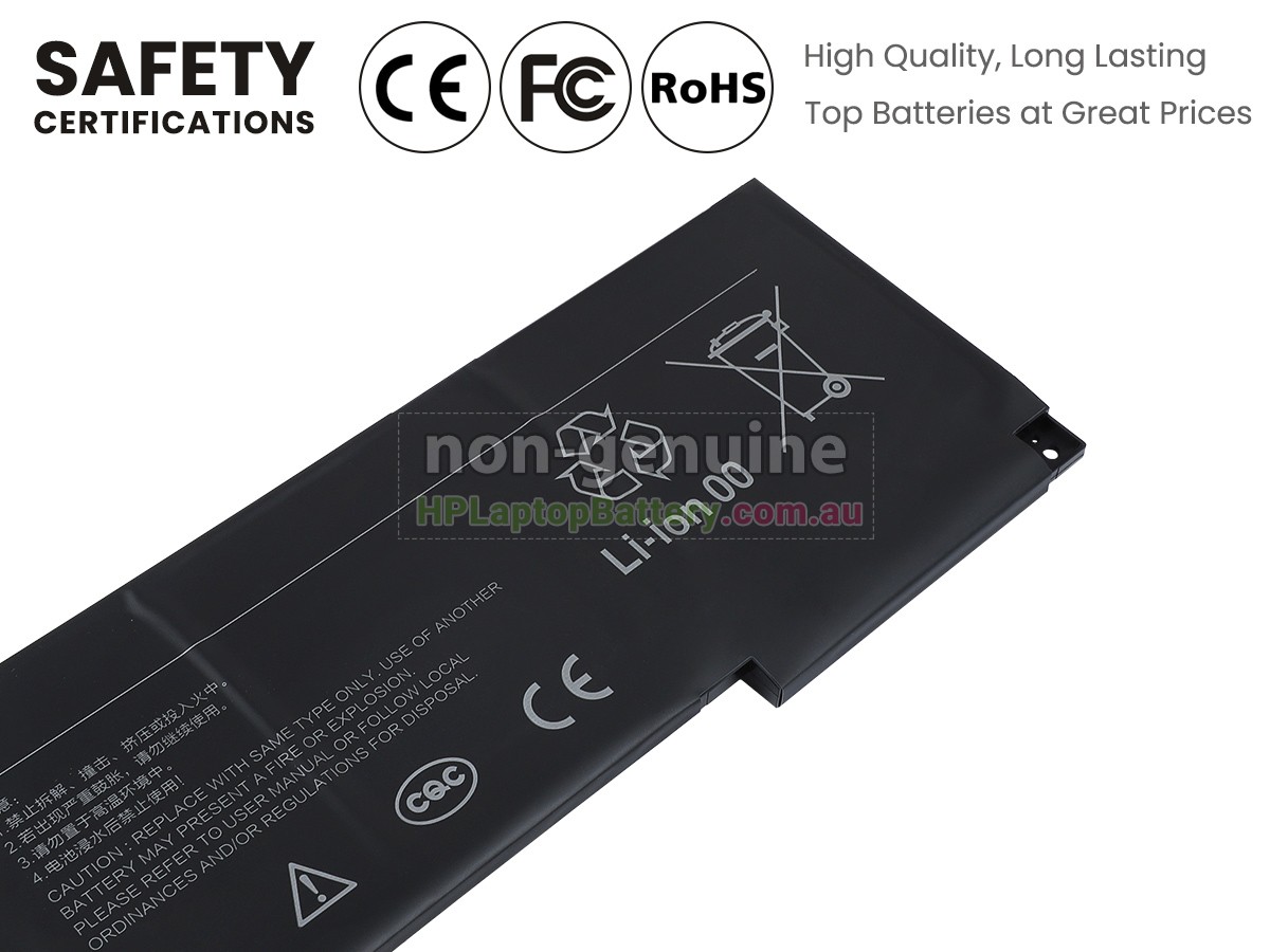 Battery for XiaoMi R15B05W(3ICP5/73/70-2) laptop