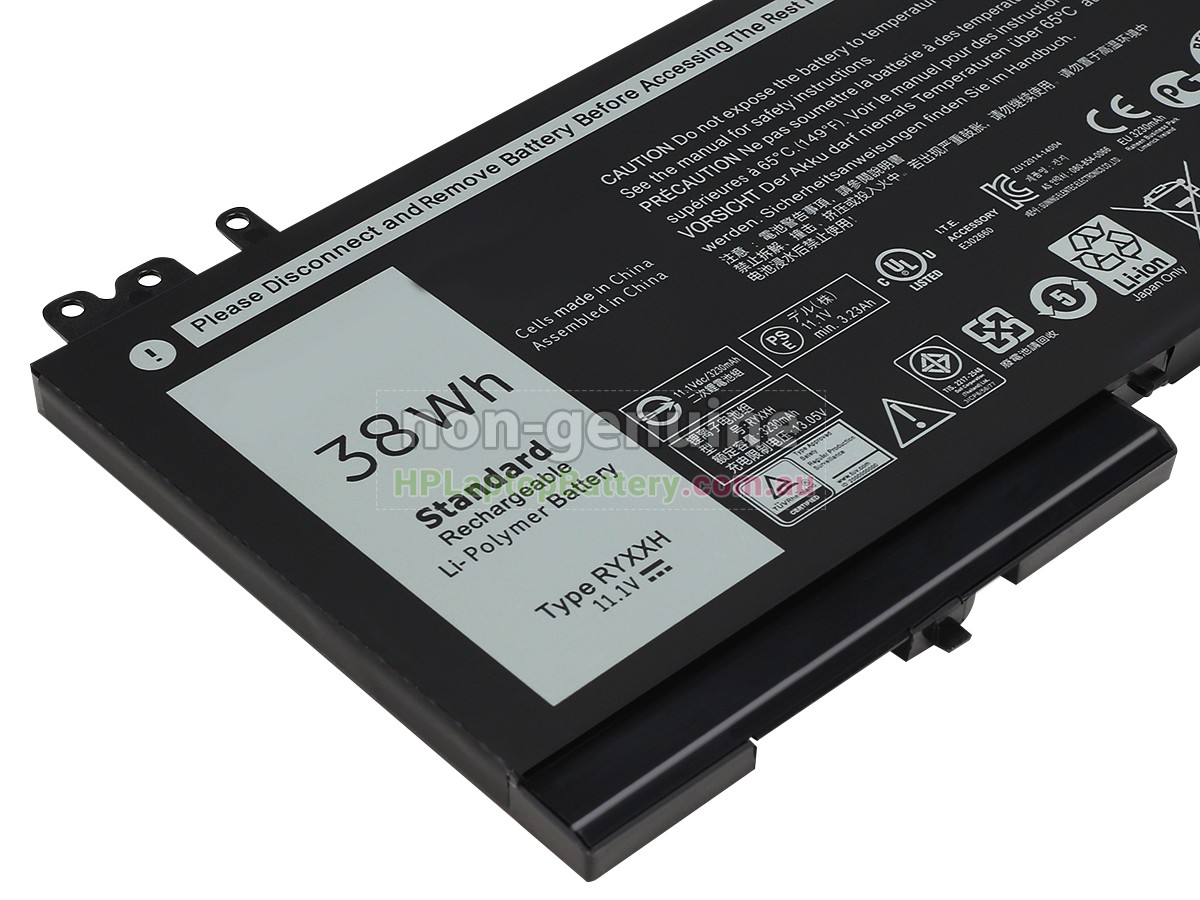 Battery for Dell RYXXH laptop