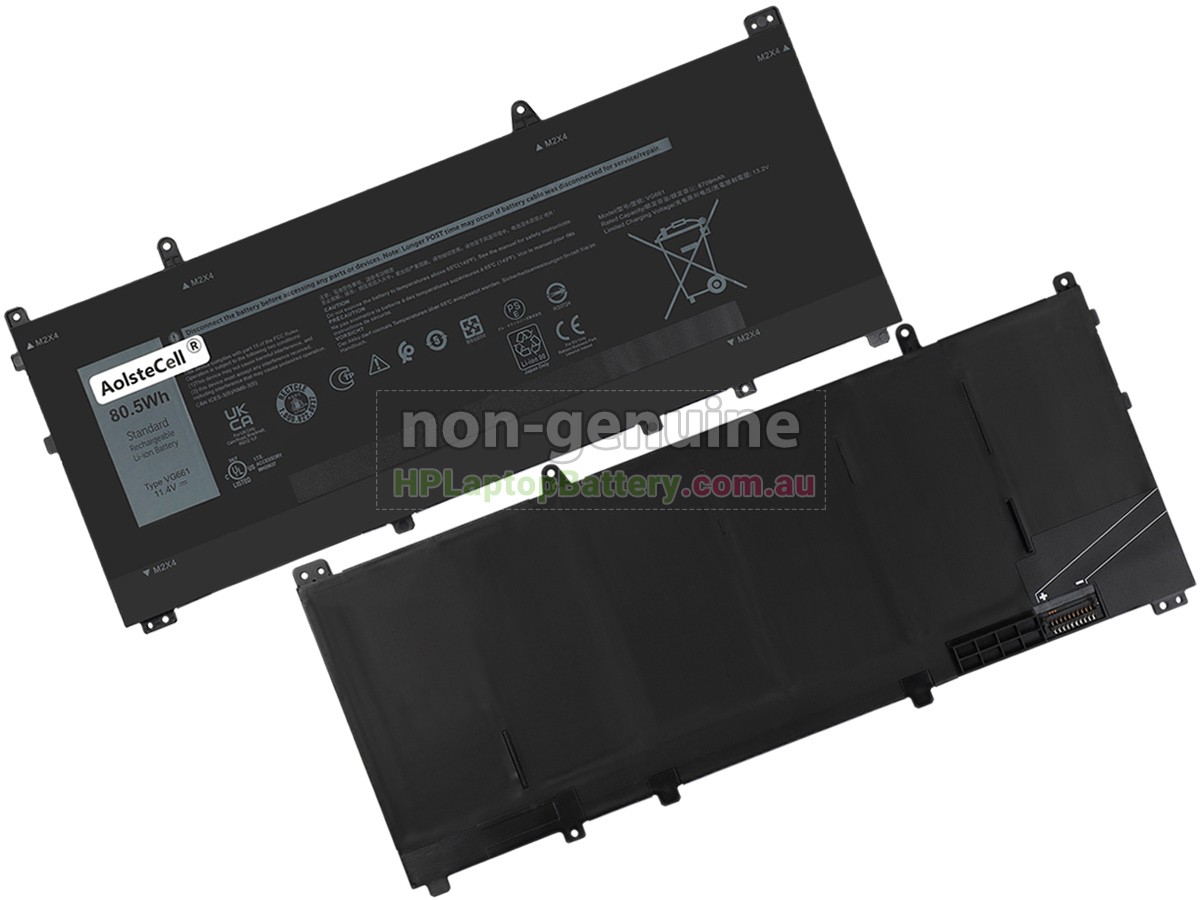 Battery for Dell Alienware X14 R2 laptop