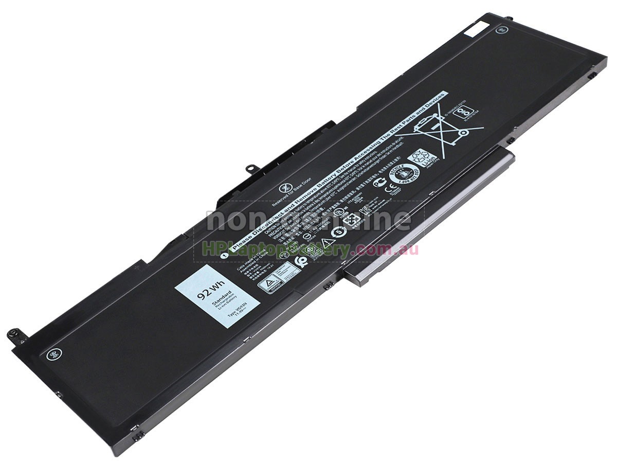 Battery for Dell NY5PG laptop