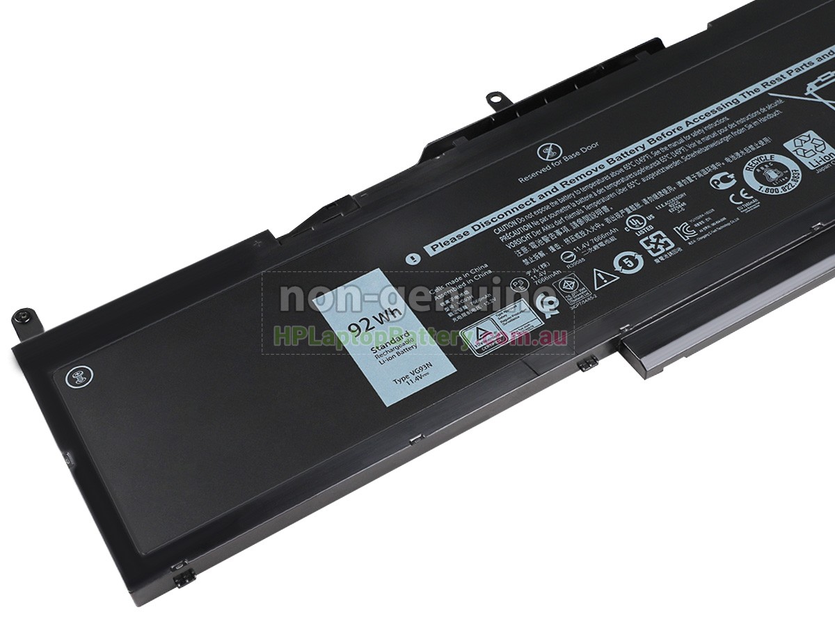 Battery for Dell NY5PG laptop
