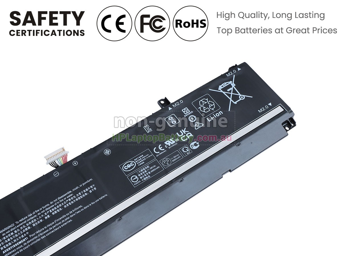 Battery for HP P04861-001 laptop
