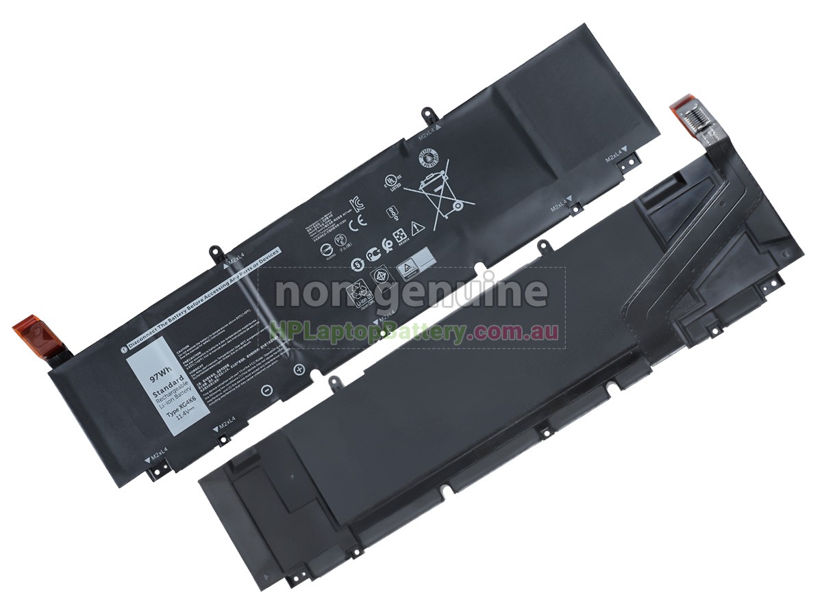 Battery for Dell XPS 17 9720-NJN98 laptop