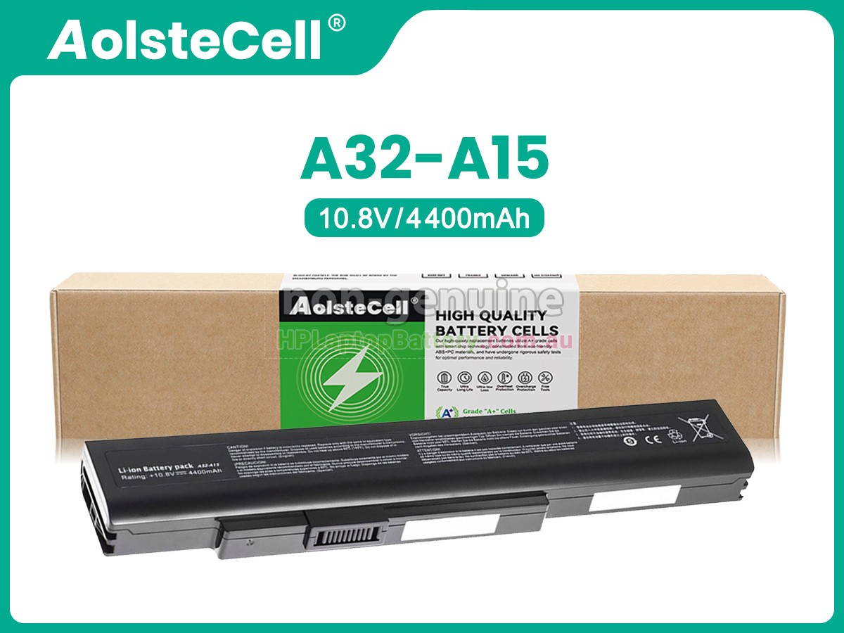 Battery for MSI A42-A15 laptop