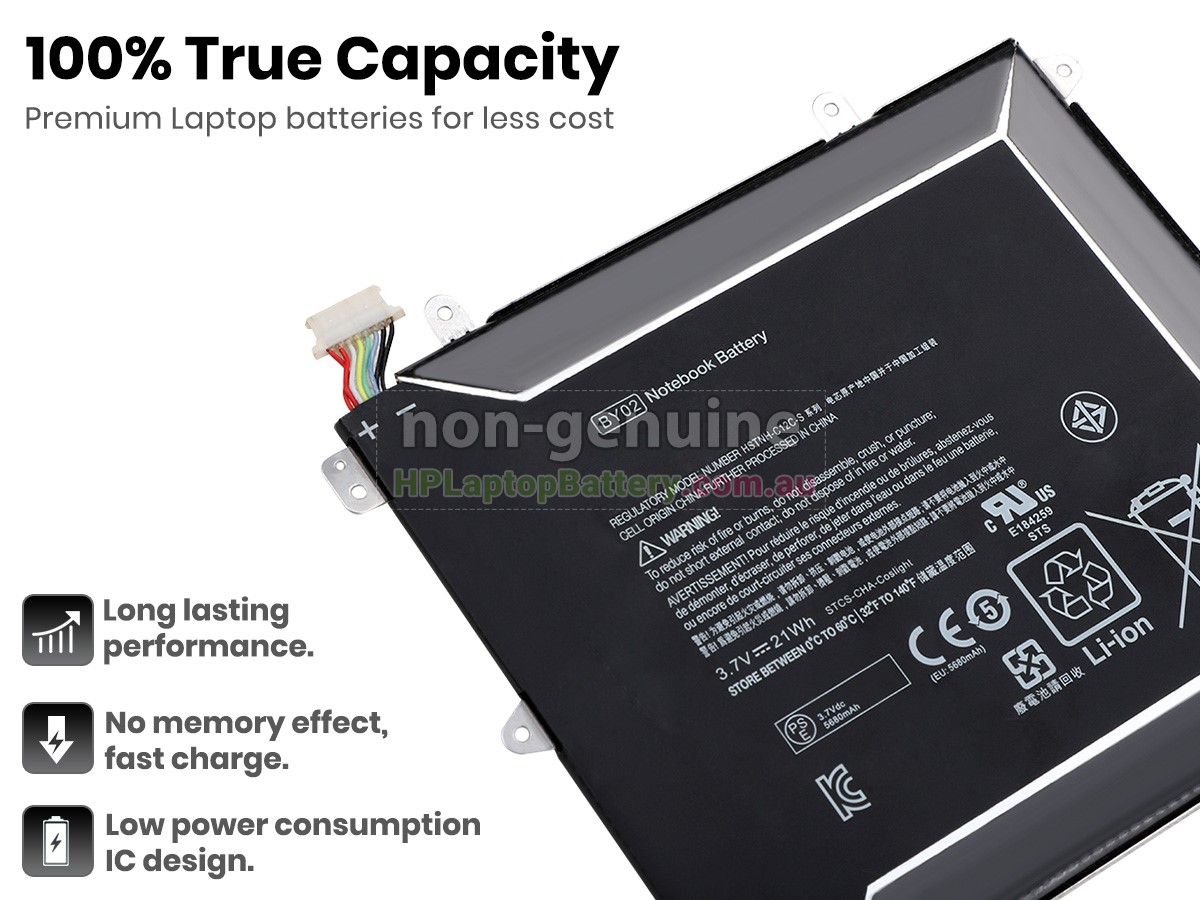 Battery for HP Slate 8 Pro 7600US Tablet laptop