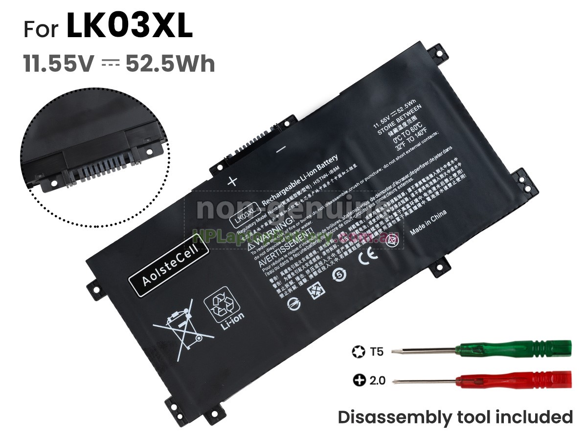 Battery for HP Envy X360 15-BQ101NL laptop