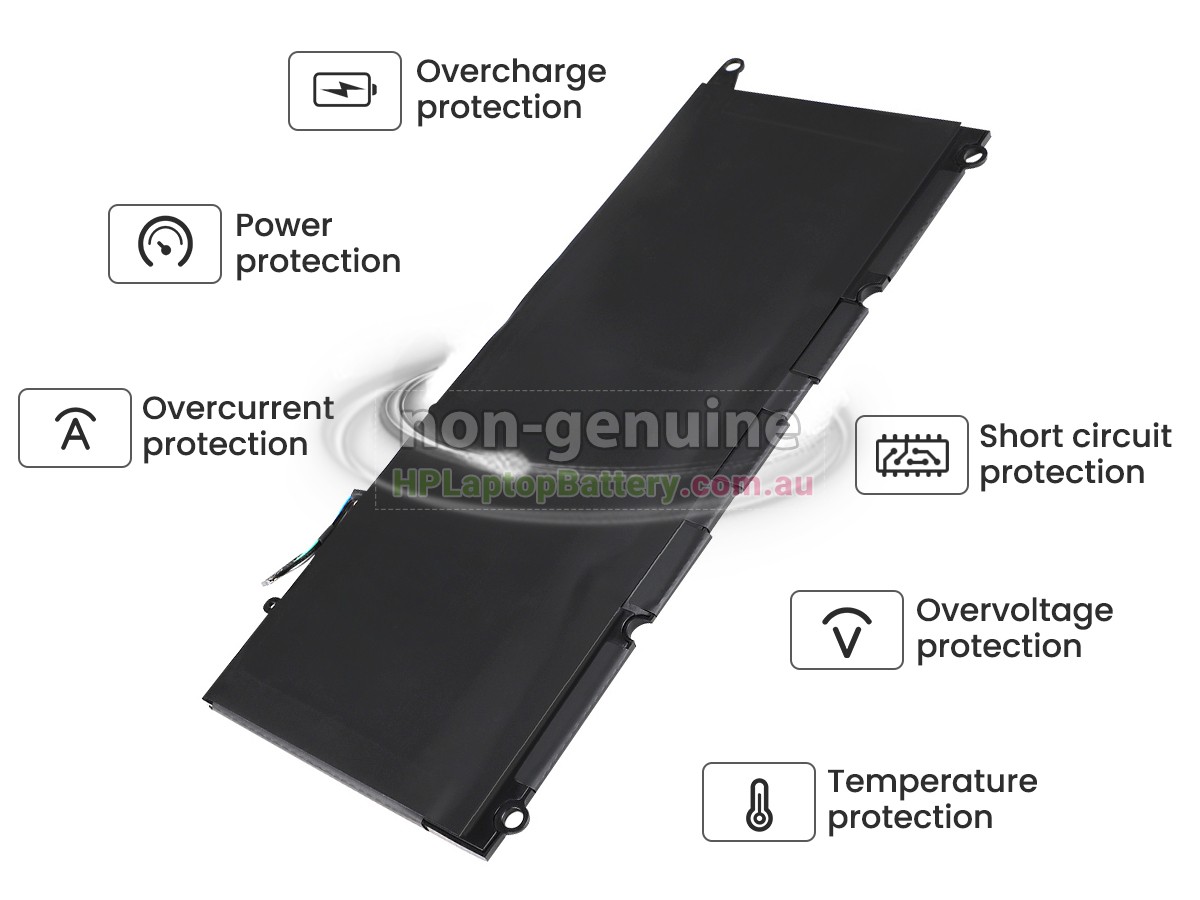 Battery for Dell P54G002 laptop