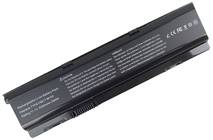 Battery for Dell Alienware M15X laptop