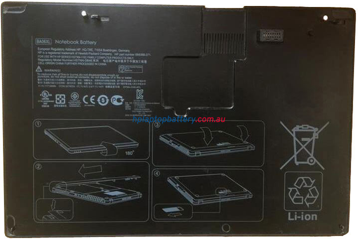 Replacement Laptop Battery For HP EliteBook Folio 9470m - 52Wh, 14.8V, BT04XL, 687945-001 5 thumbnail image