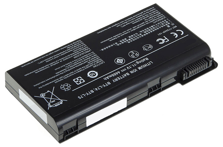 Vhbw Batteria Per MSI CR600 E CR610 – 4400mAh, 11.1V, Li-Ion – Sostituisce BTY-L74, MS-1682 - 2
