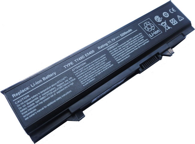 Battery For Dell Latitude E5510 Laptop 6600mah Replacement Dell Latitude E5510 Batteries 11 1v