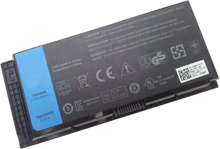 Battery for Dell Precision M4600 laptop